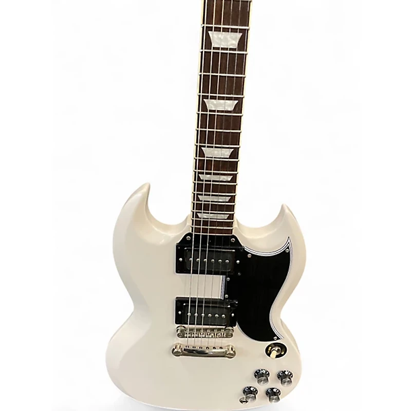 Used Epiphone 1961 Les Paul SG White Solid Body Electric Guitar