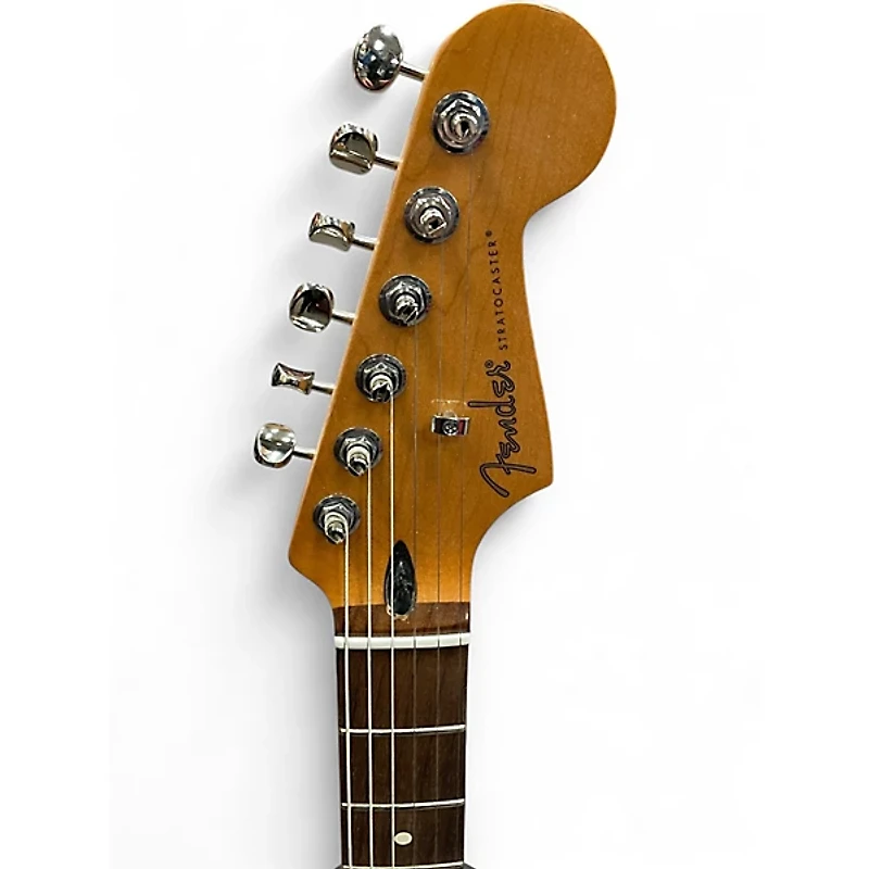 Used Fender 70th Anniversary Player Stratocaster Nebula Noir Solid Body Electric Guitar
