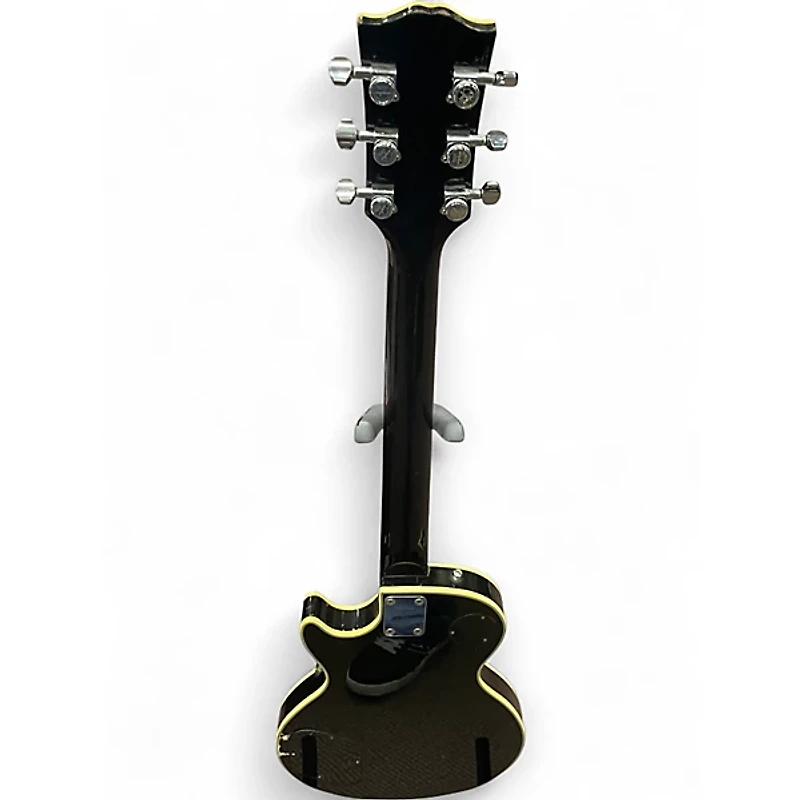 Used Bradley LP Custom Black Solid Body Electric Guitar