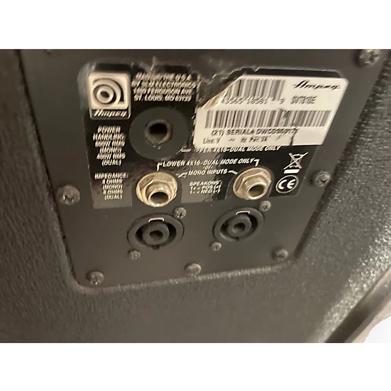Used Ampeg SVT810E 800W 8x10 Bass Cabinet