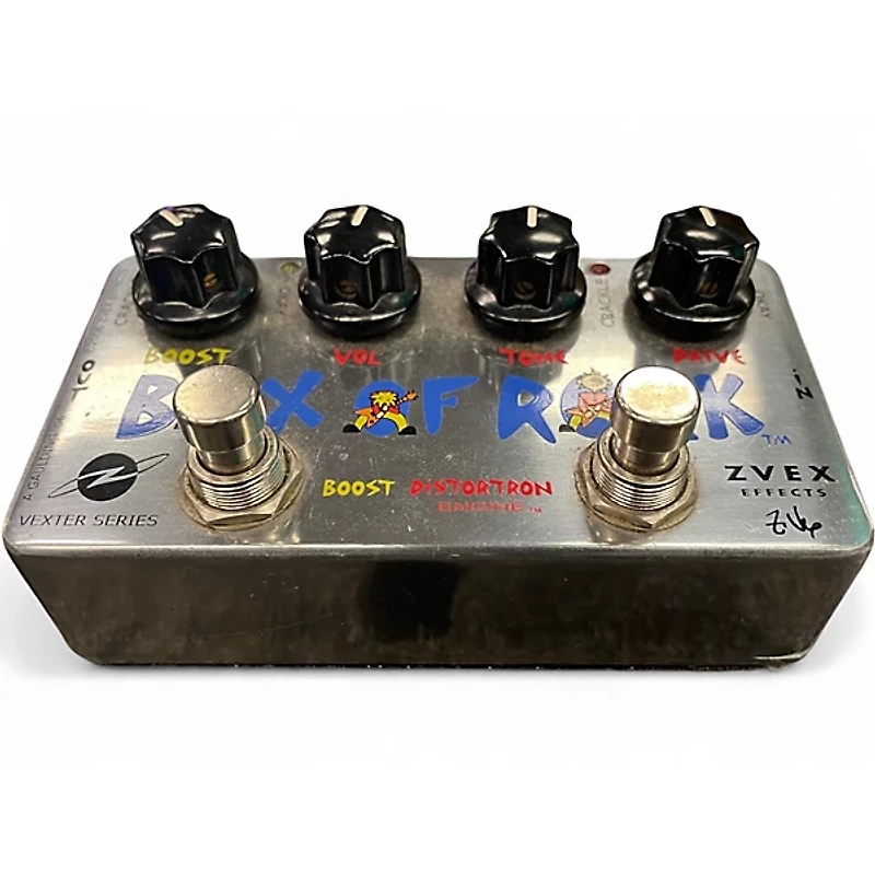 Used ZVEX Vexter Box Of Rock Distortion Boost Effect Pedal
