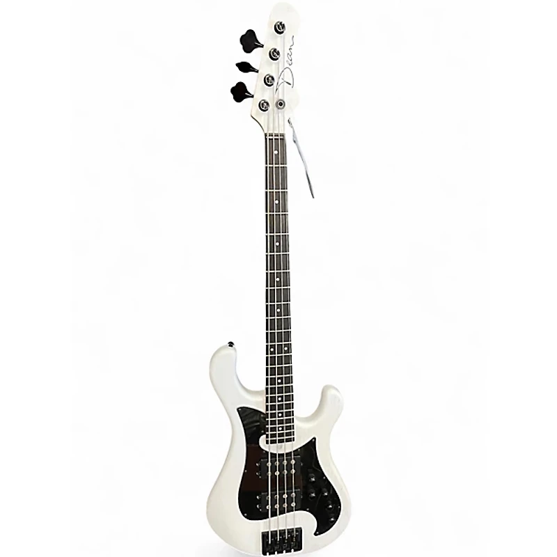 Used Dean Hillsboro Select satin white Electric Bass Guitar