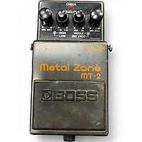 Used BOSS MT2 Metal Zone Distortion Effect Pedal