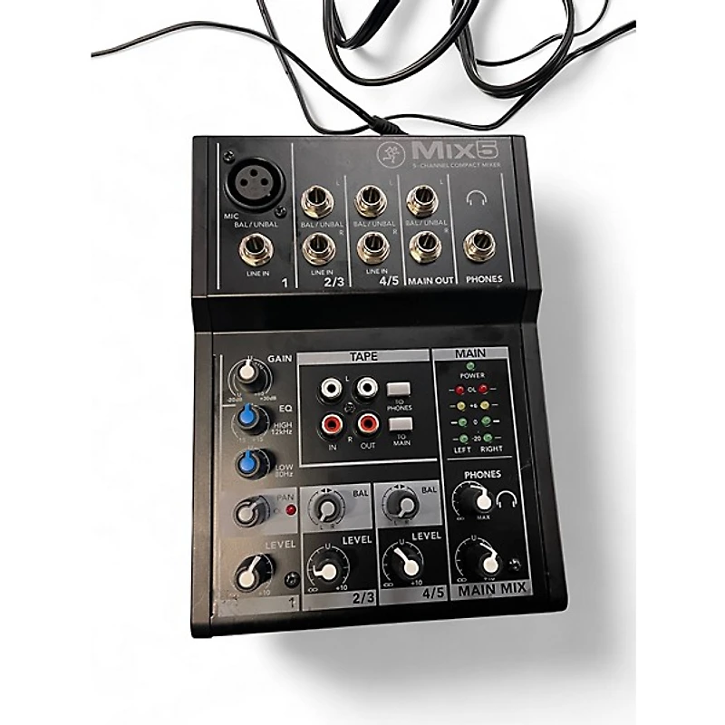 Used Mackie MIX 5 Unpowered Mixer