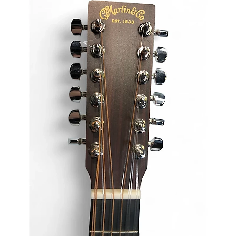Used Martin D12X1 Natural 12 String Acoustic Guitar