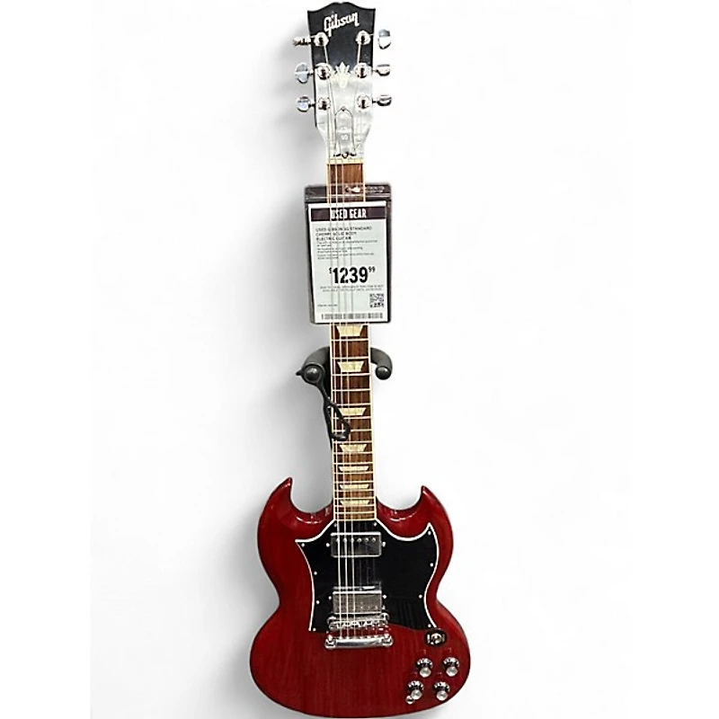 Used Gibson SG Standard Cherry Solid Body Electric Guitar