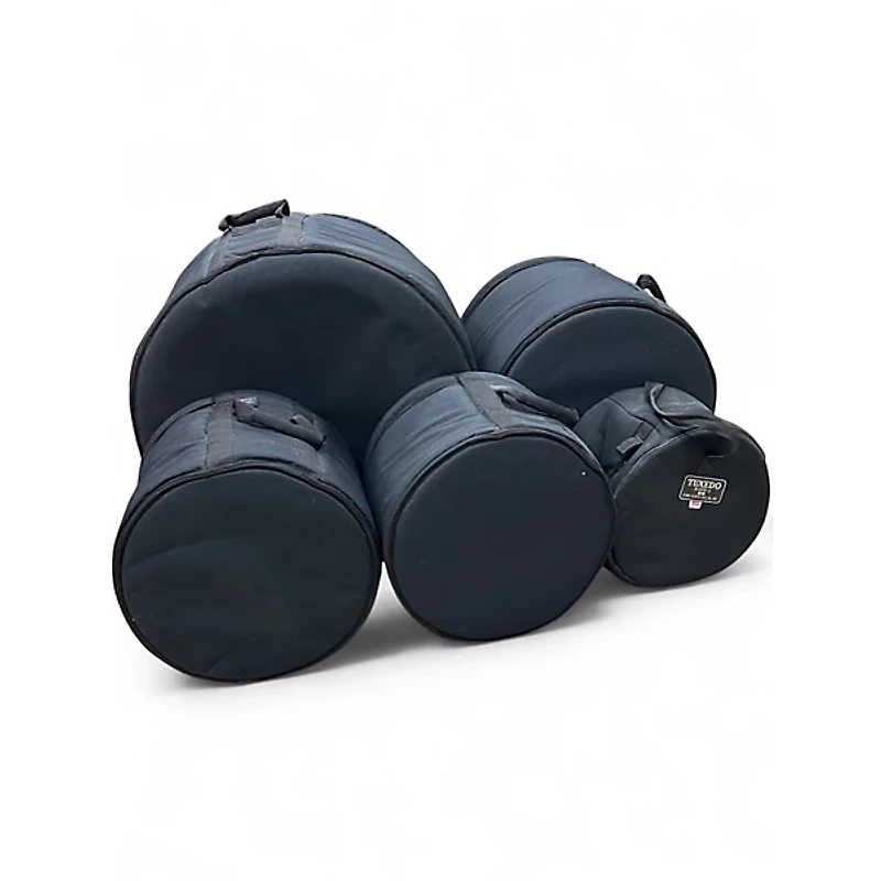 Used Ludwig 5 Piece Accent Black Drum Kit
