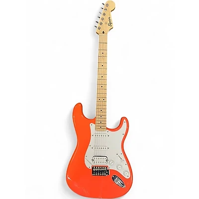 Used Squier Sonic Stratocaster HSS Tahitian Coral Solid Body Electric Guitar