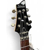 Used Schecter Guitar Research C1 FR White Solid Body Electric Guitar