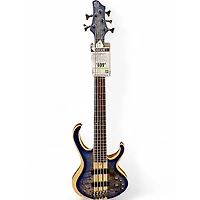 Used Ibanez BTB845 Blue Electric Bass Guitar