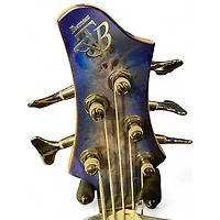 Used Ibanez BTB845 Blue Electric Bass Guitar