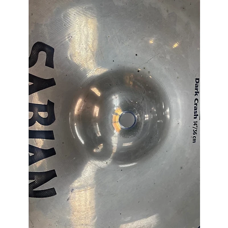 Used SABIAN 14in AAX Series Dark Crash Cymbal