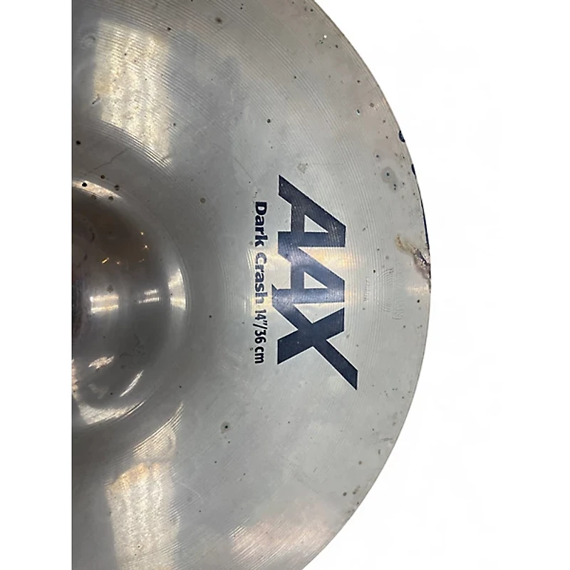 Used SABIAN 14in AAX Series Dark Crash Cymbal