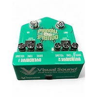 Used Visual Sound V2DT Double Trouble Dual Overdrive Effect Pedal