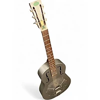 Used Regal RC-43 BRUSHED METAL Resonator Guitar