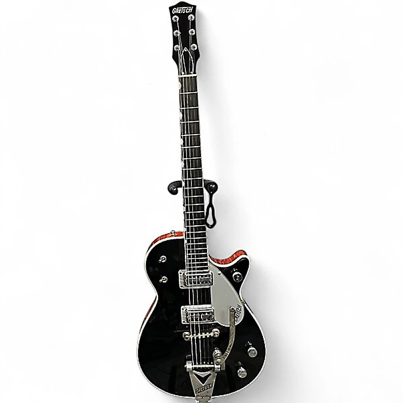 Used Gretsch Guitars G6128T-TVP Power Jet TV Jones Black Solid Body Electric Guitar