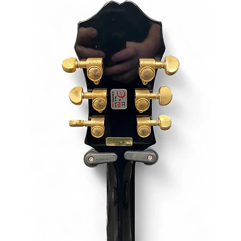 Used Epiphone Sheraton II Left Handed Sunburst Hollow Body Electric Guitar