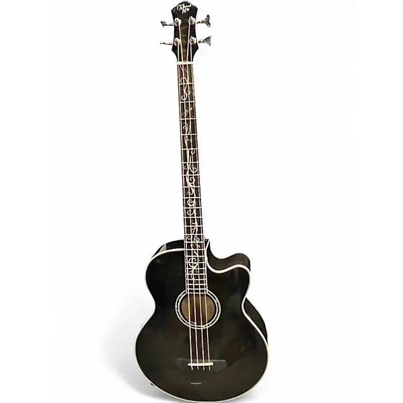 Used Michael Kelly Dragonfly 4 smoke burst Acoustic Bass Guitar
