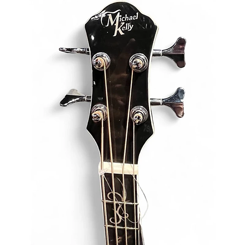 Used Michael Kelly Dragonfly 4 smoke burst Acoustic Bass Guitar