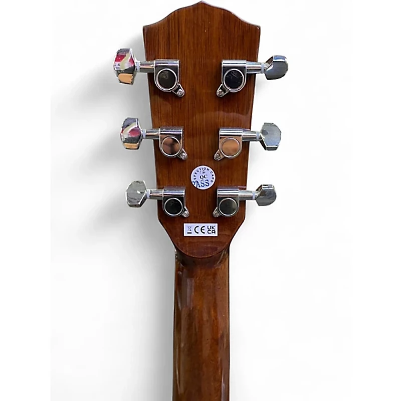 Used Fender CD60 Dreadnought Natural Acoustic Guitar