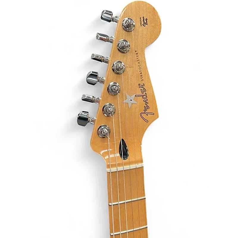 Used Fender Player Plus Stratocaster Cherry Sunburst Solid Body Electric Guitar