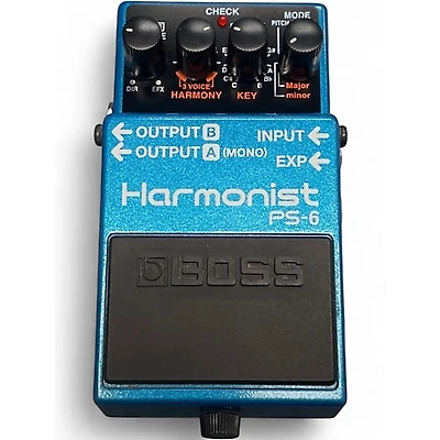 Used BOSS PS6 Harmonist Effect Pedal