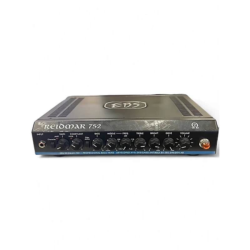 Used EBS REIDMAR 752 Bass Amp Head