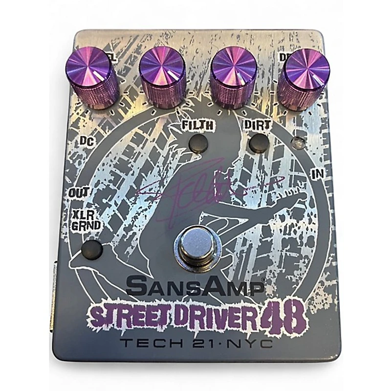 Used Sansamp street driver 48 Bass Effect Pedal