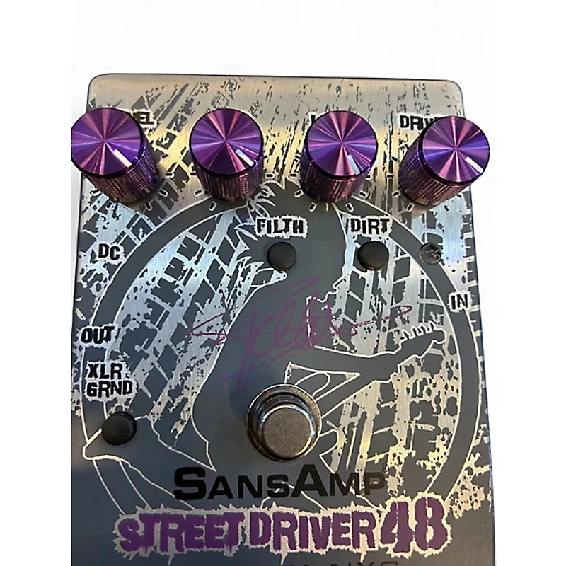 Used Sansamp street driver 48 Bass Effect Pedal