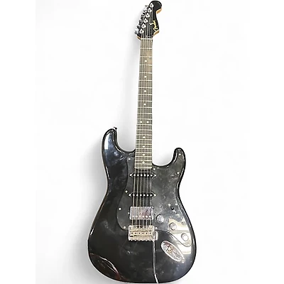 Used Fender Limited Edition Player Stratocaster HSS Black Solid Body Electric Guitar