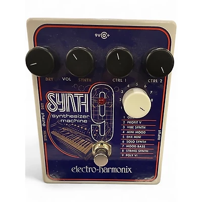 Used Electro-Harmonix SYNTH9 Synthesizer Effect Pedal