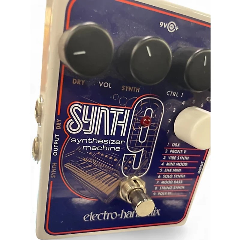 Used Electro-Harmonix SYNTH9 Synthesizer Effect Pedal