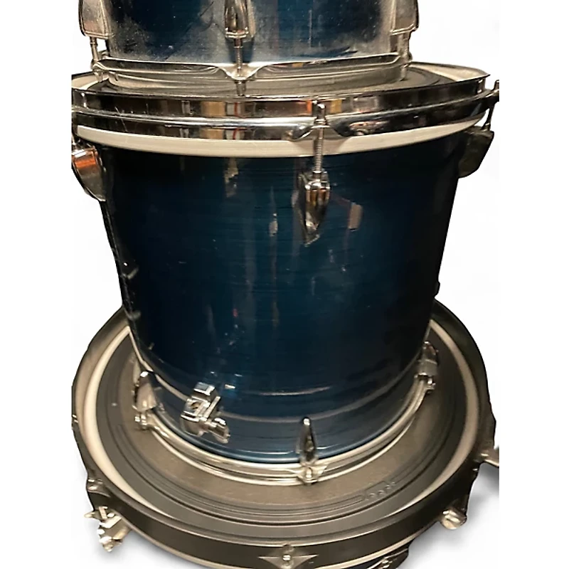 Used TAMA 4 Piece Imperialstar Blue Drum Kit