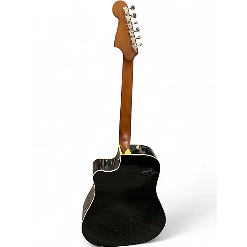 Used Fender Redondo Black Acoustic Electric Guitar