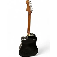 Used Fender Redondo Black Acoustic Electric Guitar