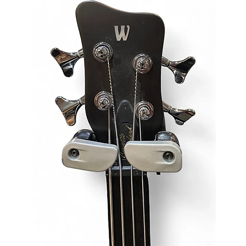 Used Warwick Pro Series Standard Corvette 4 String Walnut Electric Bass Guitar