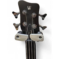 Used Warwick Pro Series Standard Corvette 4 String Walnut Electric Bass Guitar