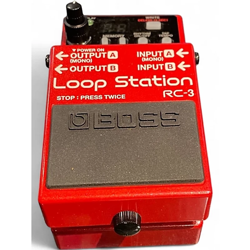 Used BOSS RC3 Loop Station Pedal