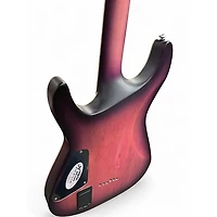 Used 2023 Schecter Guitar Research C1 Platinum Satin Purple Burst Solid Body Electric Guitar