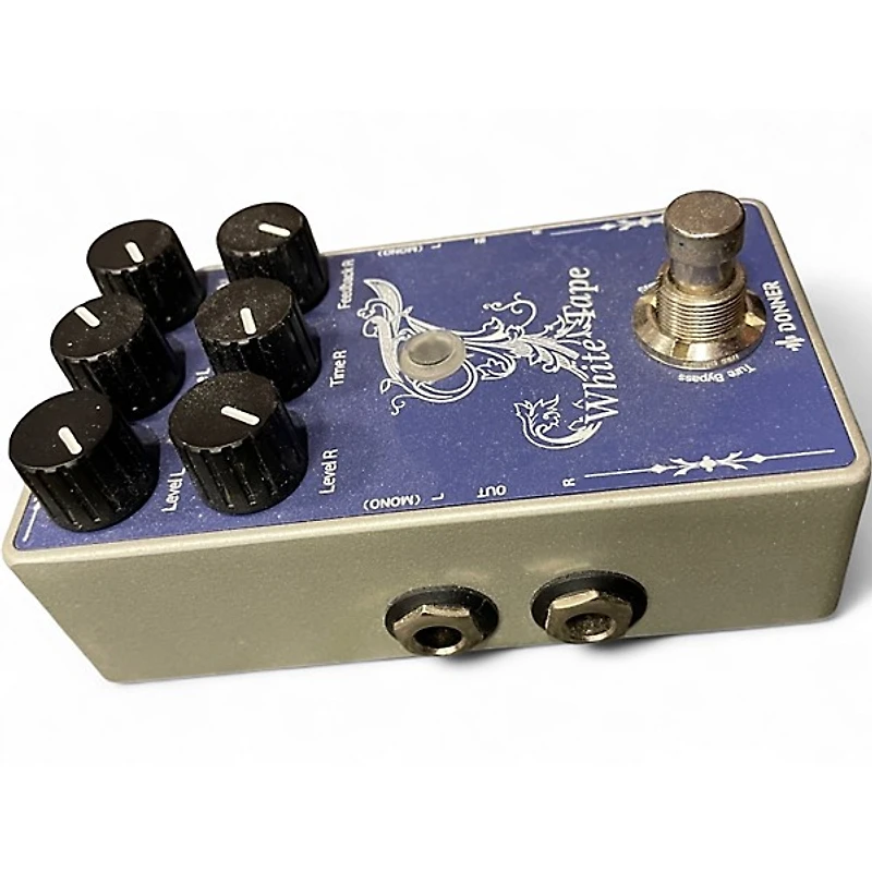 Used Donner White Tape Effect Pedal