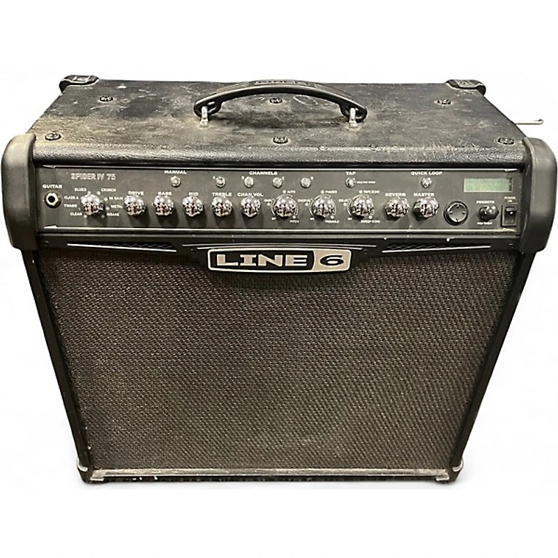 Used Line 6 Spider IV 75W 1x12 Guitar Combo Amp