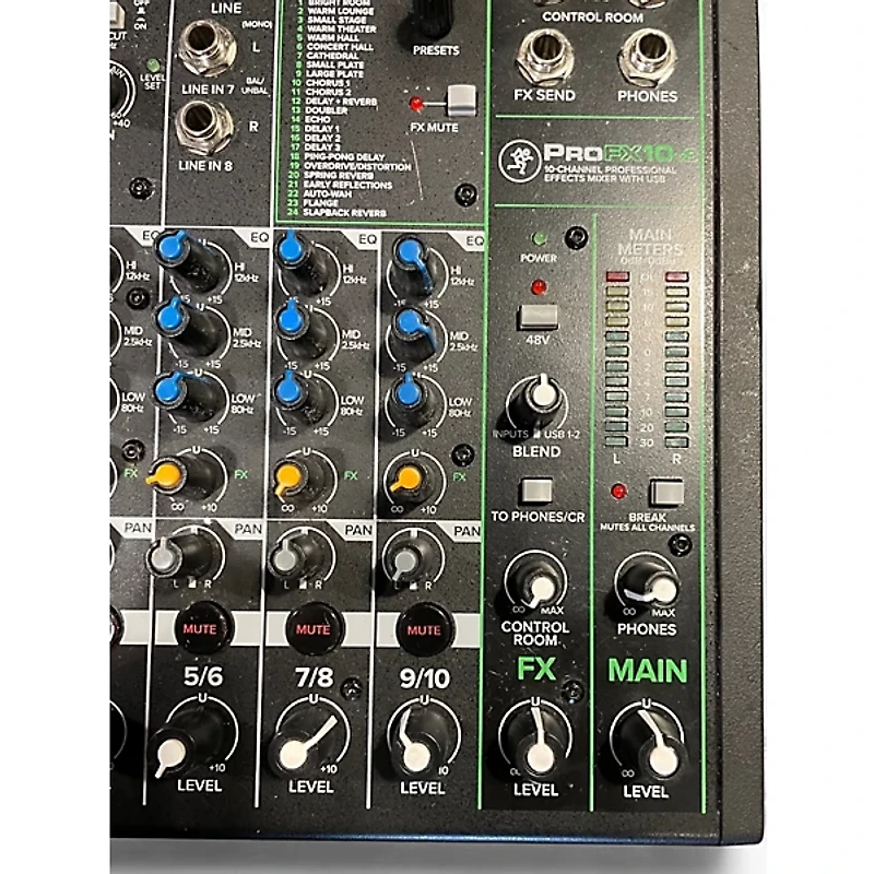 Used Mackie PROFX10 v3 Unpowered Mixer