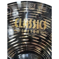 Used MEINL 22in CLASSICS CUSTOM DARK RIDE Cymbal