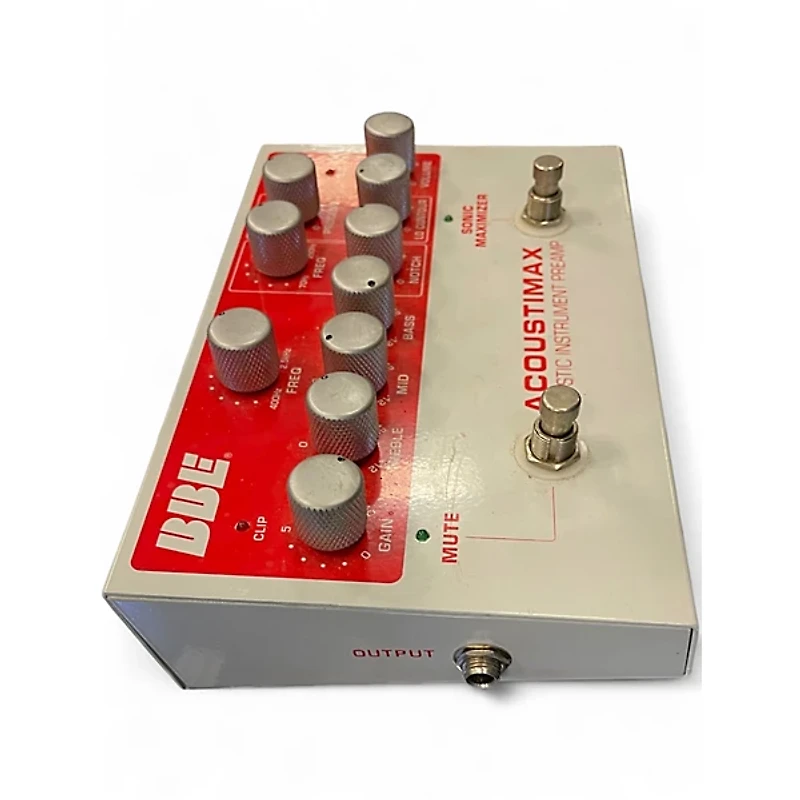 Used BBE Acoustimax Sonic Maximizer/Preamp Pedal Guitar Preamp