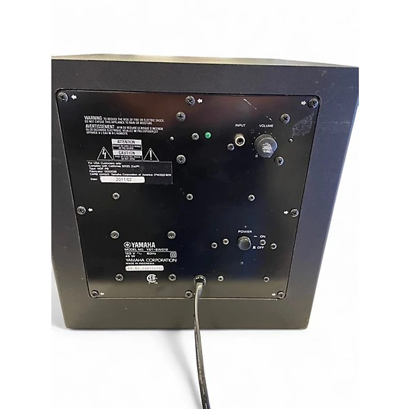 Used Yamaha YST-SW012 Subwoofer
