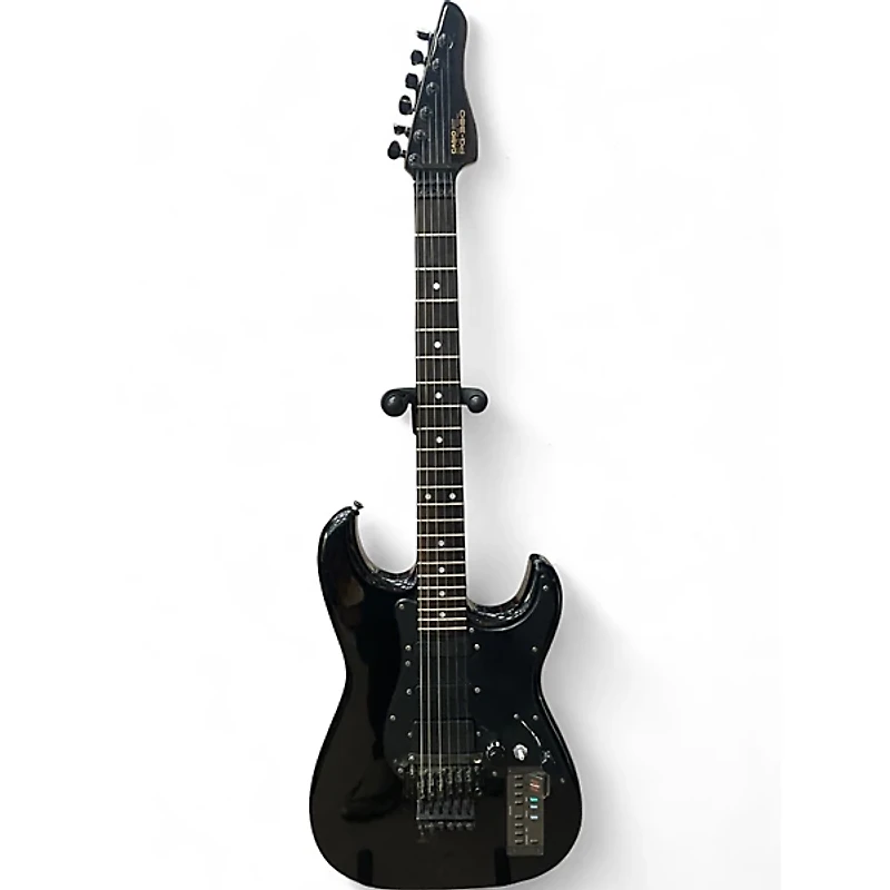 Used Casio PG-380 Black Solid Body Electric Guitar