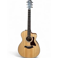 Used Taylor 214CE Natural Acoustic Electric Guitar