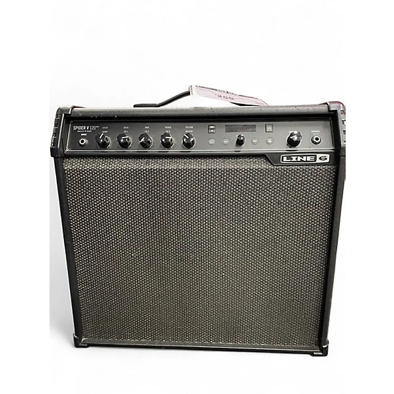 Used Line 6 Spider V 120 1x12 Guitar Combo Amp