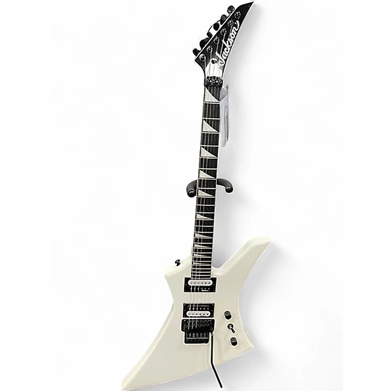 Used Jackson JS32 Dinky Alpine White Solid Body Electric Guitar