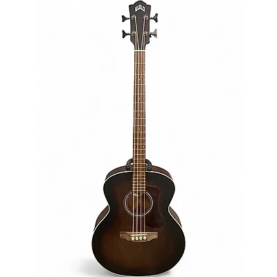 Used Guild B240E Natural Acoustic Bass Guitar